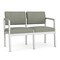 Lesro Lenox 2 Seat Tandem Seating W/ No Center Arm, 43.5 in W 24.5 in L 32 in H LS2101 - alternate 1